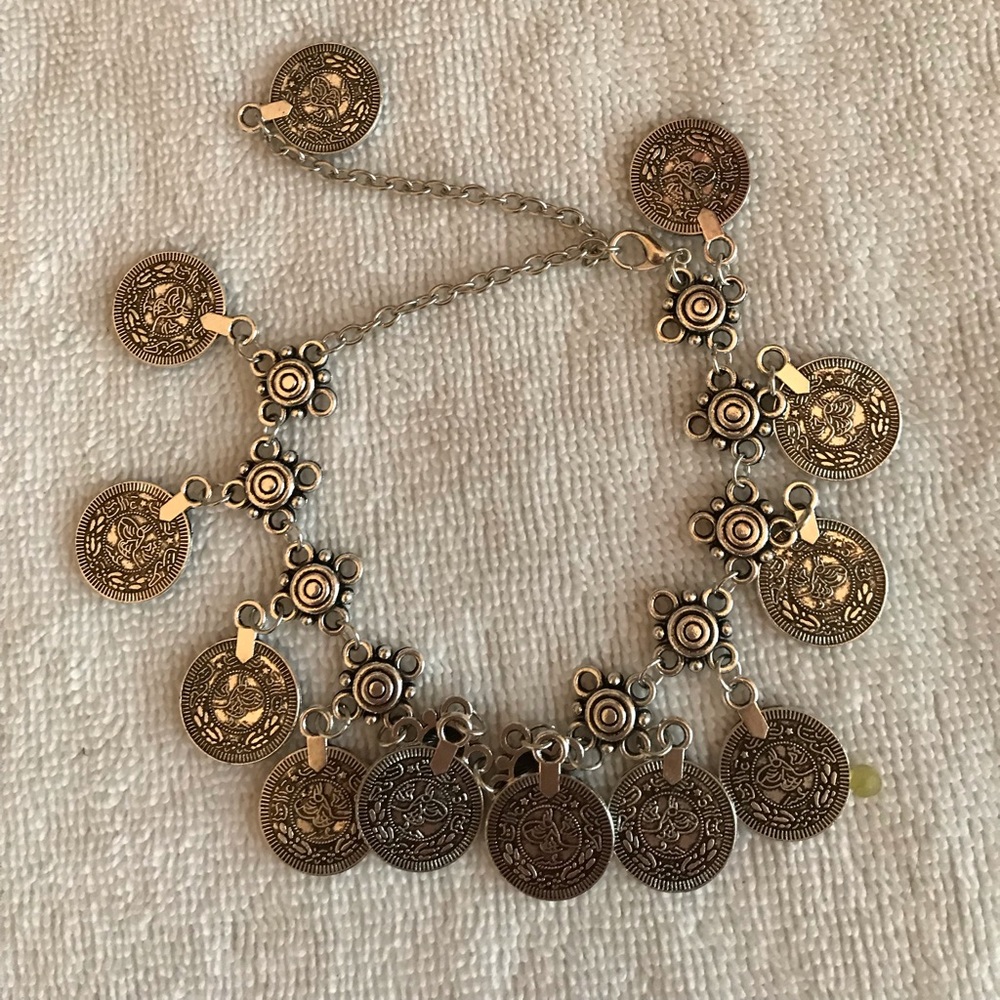 Boho-inspired anklet
